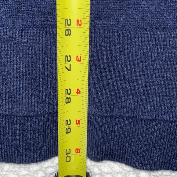 Halogen, Cashmere Blend, Navy Tunic Sweater. Like new condition. S - Picture 9 of 10